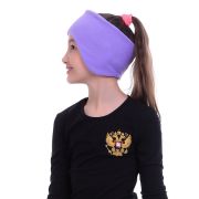 Повязка на голову из флиса